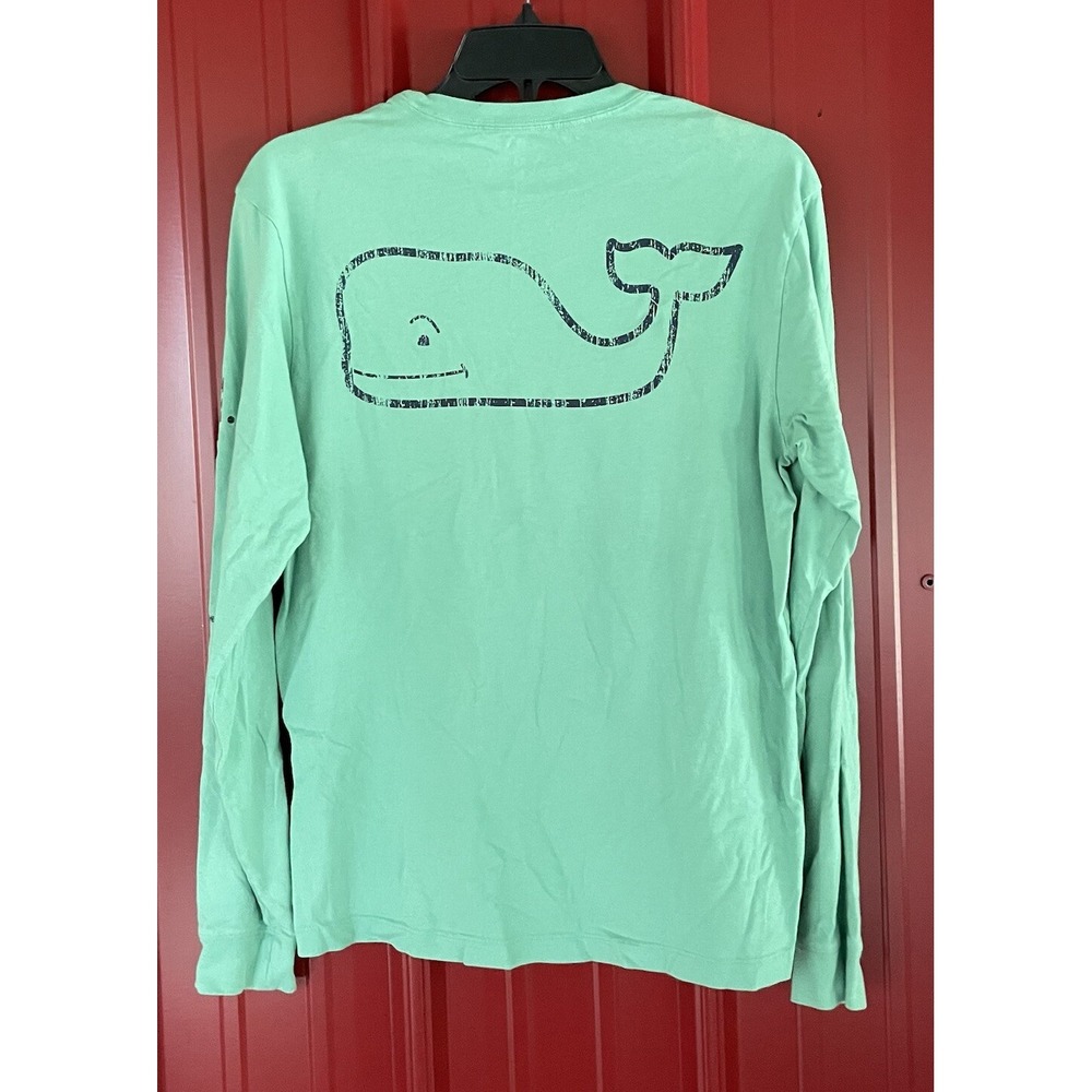 Vineyard Vines‎ Top Long Sleeve Graphic Whale Preppy Pullover  Tshirt Womens XS